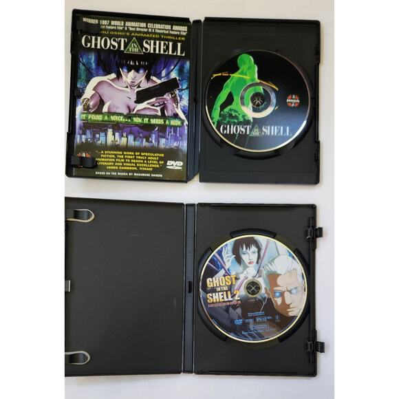 2 DVD Bundle The Ghost in the Shell & The Ghost in the Shell 2 Innocence-Anime - Picture 4 of 4